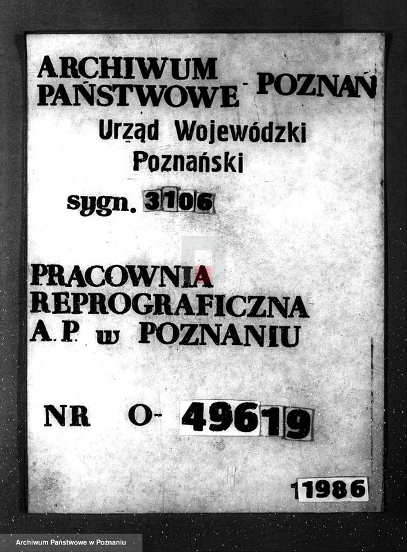 Obraz 1 z jednostki "Rejestr i plan zasiewów i upraw majątku Nadborowo w powiat żnińskim"