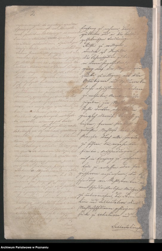 Obraz 6 z jednostki "A. betr. Gerichtsassessor Kasimir Josef Sewerin von Jarochowski /mit Privatbriefen an ihn/"