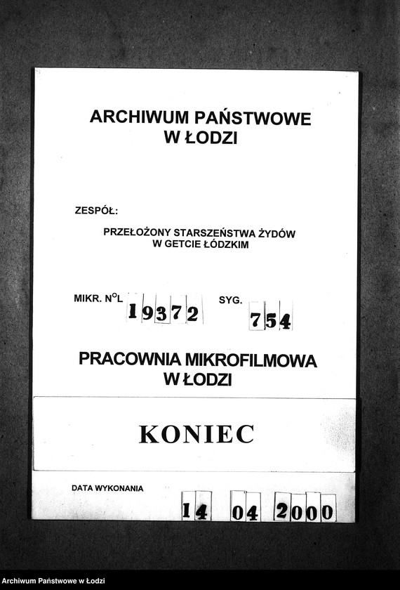 Obraz 4 z jednostki "Indexzahlen der Industrietätigkeit des Arbeits-Ressorts in Litzmannstadt-Getto"