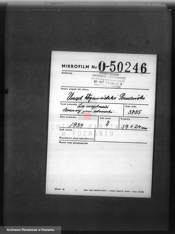 image.from.unit.number "Las majętności Szczury powiat ostrowski"
