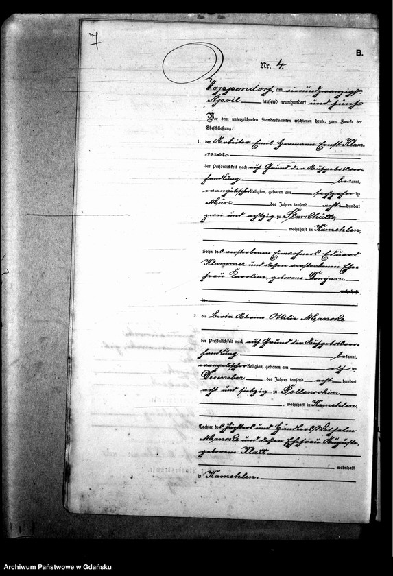 image.from.unit.number "Księga małżeństw"
