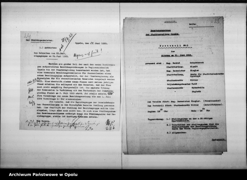 image.from.unit.number "Beamtenausschuss Wahl 1929"