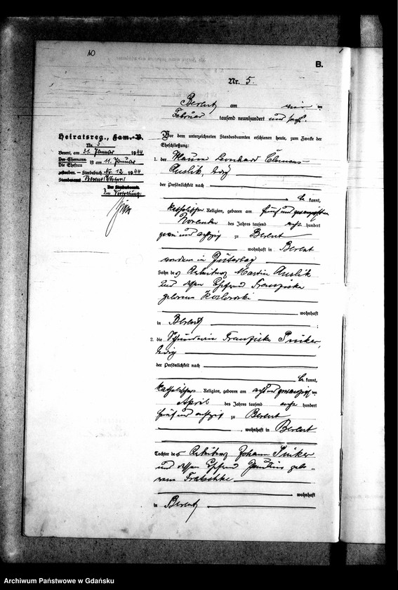 image.from.unit.number "Księga małżeństw"