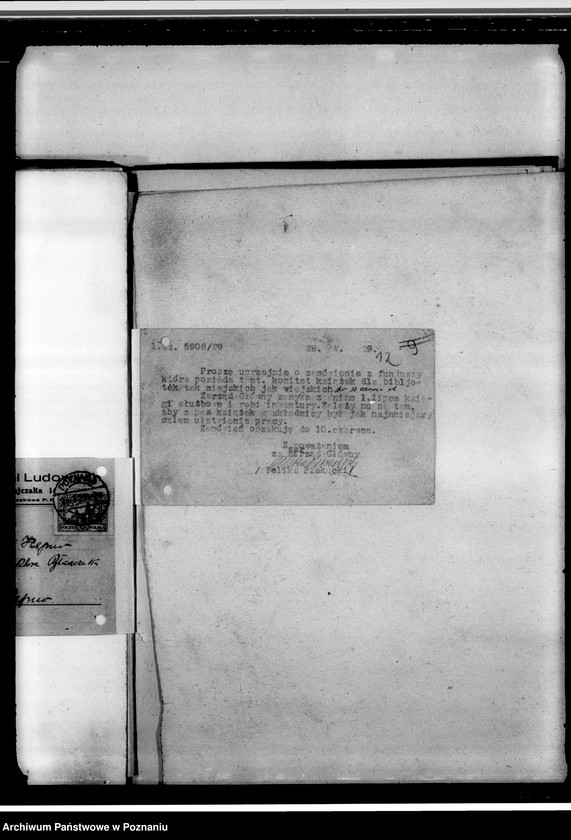 Obraz 16 z jednostki "Sprawozdania, okólniki, korespondencja"