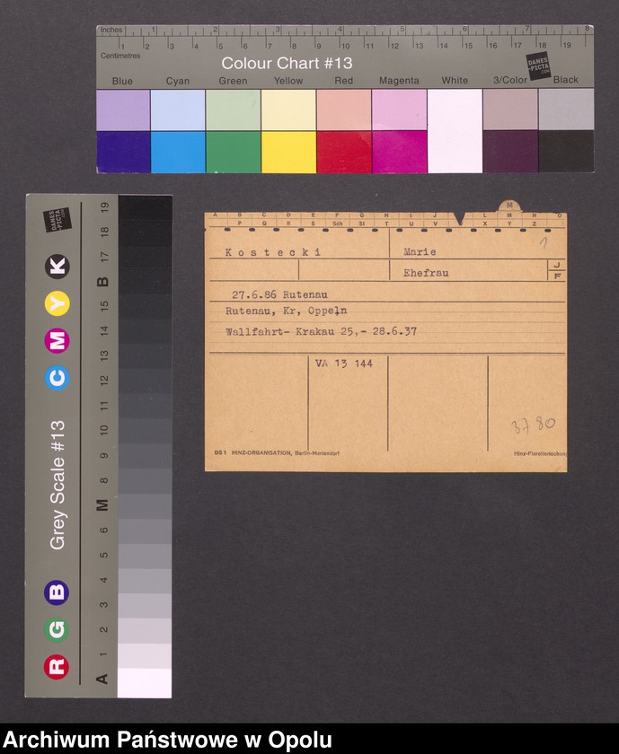 Obraz 3 z jednostki "[Kostecki Marie, ur. 27.06.1886 Rutenau]"