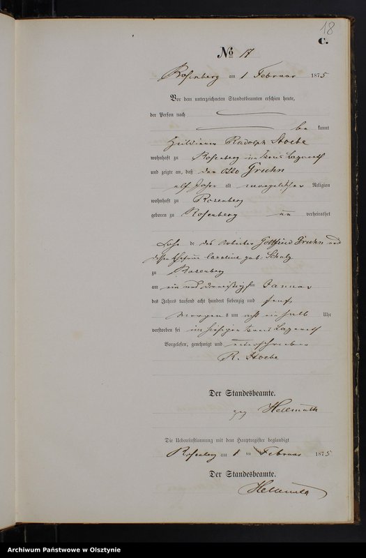 image.from.unit.number "Sterbe-Neben-Register Nr 1 - 133"
