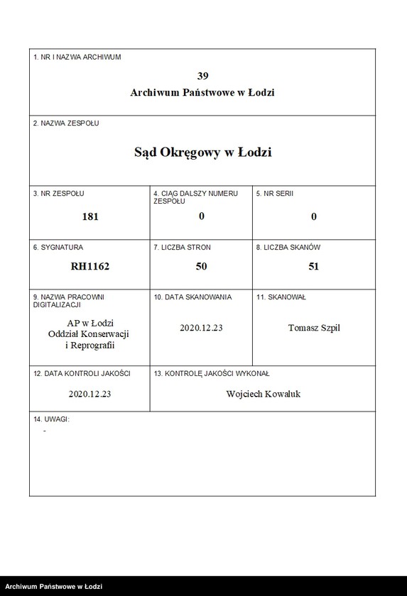 Obraz 1 z jednostki "„Bracia Szmuszkowicz”- sprzedaż i fabrykacja towarów manufakturowych"