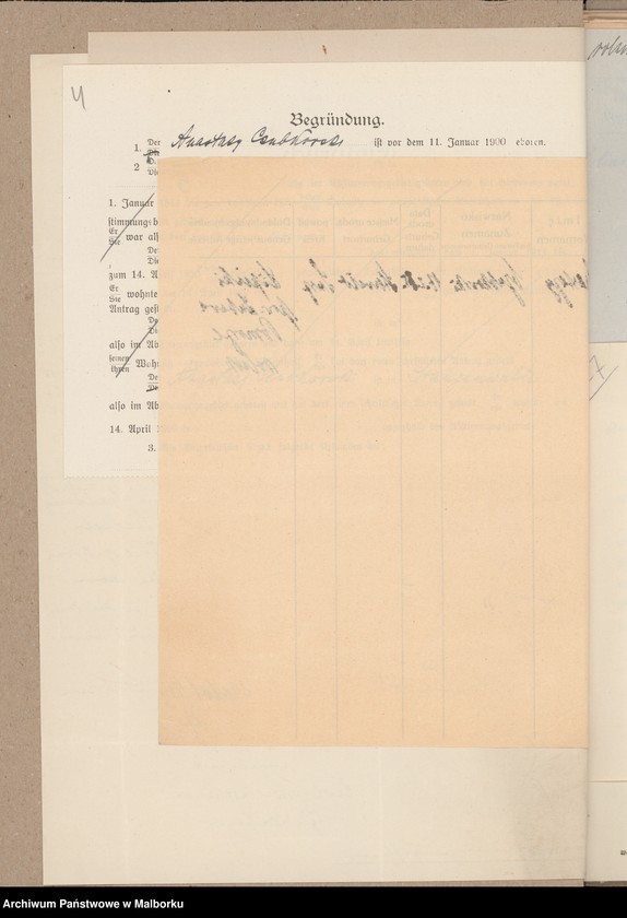 image.from.unit.number "Volksabstimmungsausschuss in Stangenwalde, Kreis Rosenberg Einsprüche [Wydział Plebiscytowy w Słupnicy, obwód suski Reklamacje]"