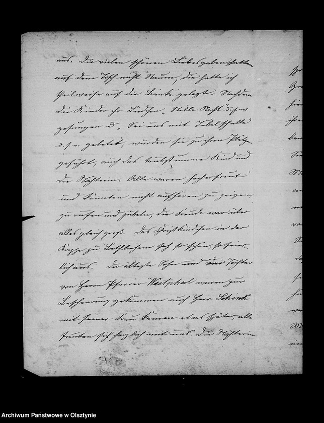 image.from.unit.number "/Monatsberichte der Waisenmutter Louise Lamprecht üer das Mädchenwaisenhaus in der Vorstadt Drengfurth an Anna Gfin Lehndorff geb Gfin Hahn/"