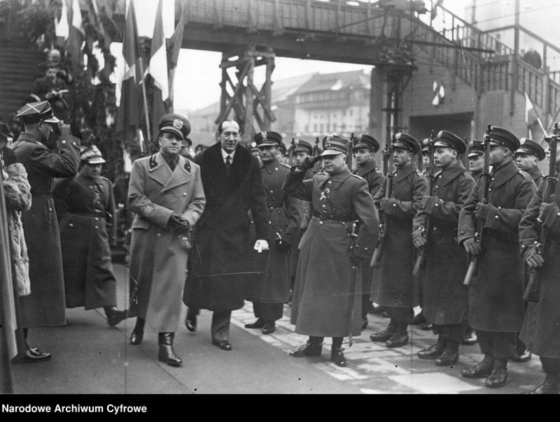 image.from.unit.number "Wizyta ministra spraw zagranicznych Włoch Galeazzo Ciano w Polsce"