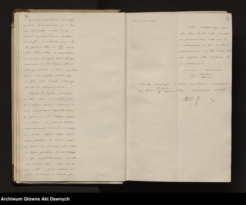 image.from.unit.number "[Protokoły posiedzeń Rady Administracyjnej Królestwa Polskiego, nr 1 - 20]."