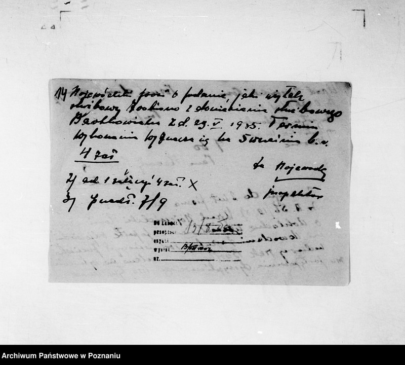 Obraz 18 z jednostki "/Zażalenia różne/"