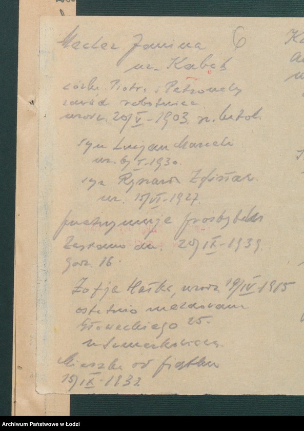 Obraz 8 z jednostki "[II Komisariat - protokoły i raporty patroli i posterunków]"