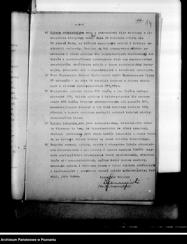 Obraz 17 z jednostki "Prywatna Szkoła Powszechna Sulerzyskiej w Poznaniu"
