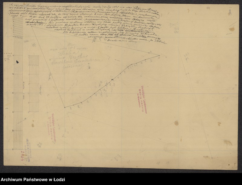 Obraz 2 z jednostki "Plan zemel´nago učastka označennago No 11 raspoložennago w kolonìi Rebica vydělennoj iz iměnìja Vonglčev litera A Kališskoj Gubernìi Sěradzskago Uězda"