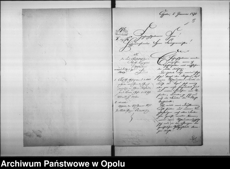 Obraz 8 z jednostki "Acta des Magistrats zu Oppeln betreffend die Gastwirthschaft No 5 Karlsplatz"