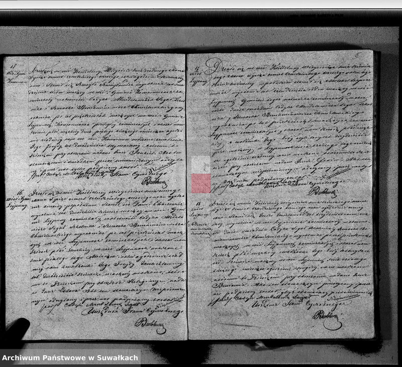 image.from.unit.number "Duplikat Akt Stanu Cywilnego Wyznania Starozakonnych Okręgu Wiejsieie z roku 1843"