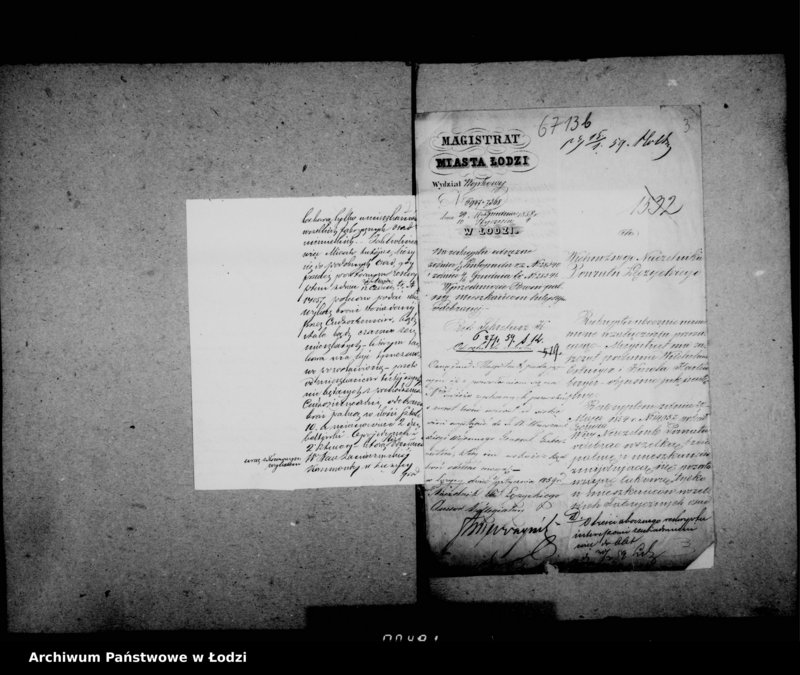 Obraz 6 z jednostki "Akta w przedmiocie utrzymywania broni palnej i siecznej"