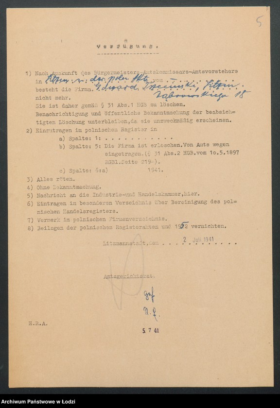 Obraz 7 z jednostki "Edward Trzciński – sklep rzeźniczy"