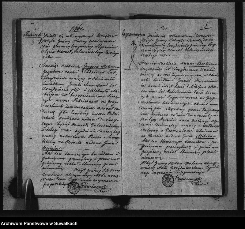 image.from.unit.number "Duplikat Sekty Filiponów gminy Hołny Wolmera z lat od 1843 do 1848"