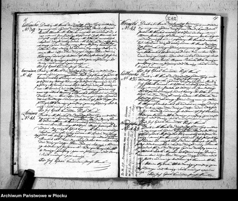 image.from.unit.number "Akta urodzeń, małżeństw i zgonów"