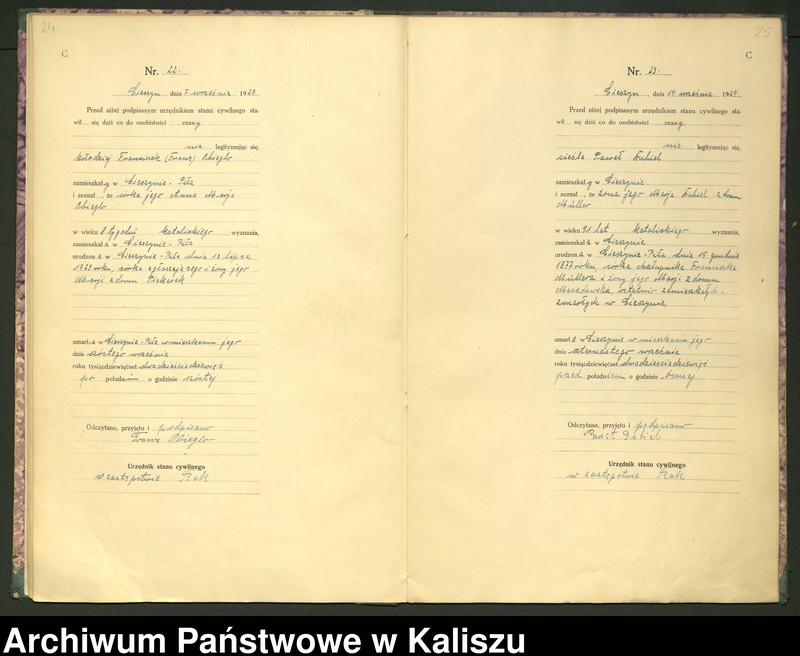Obraz 15 z jednostki "[Księga zgonów]"