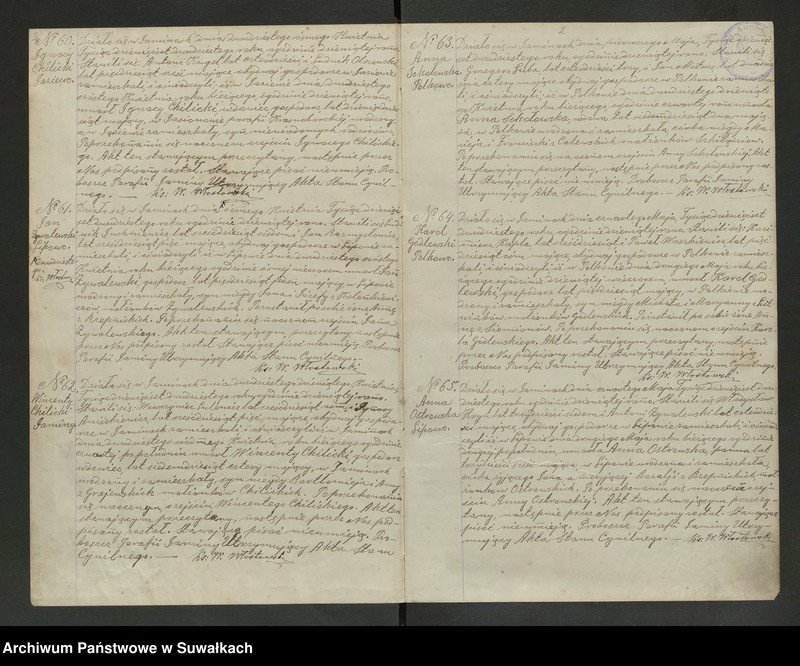 image.from.unit.number "Akta Zmarłych Parafii Jami[ny] od dnia 24go Kwietnia 1920 roku do dnia 4go Listopada 1925 roku"