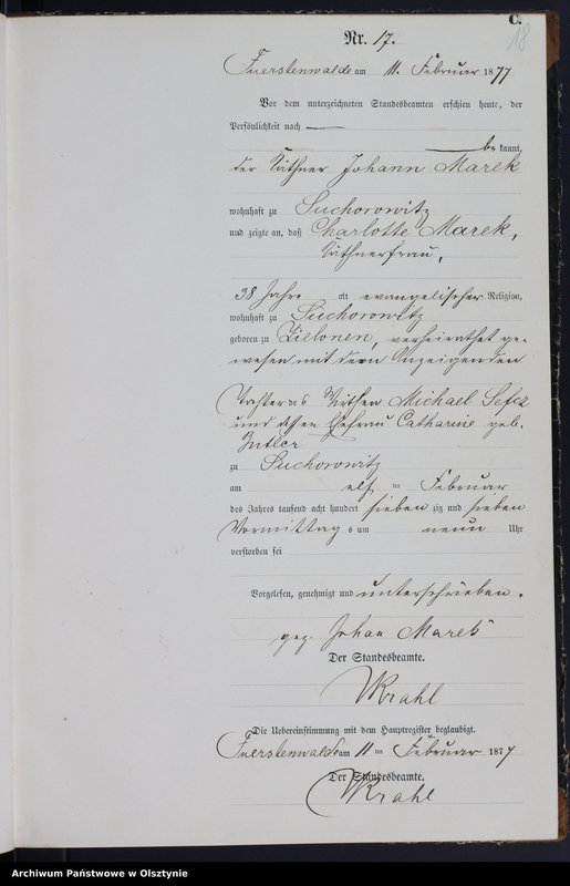 image.from.unit.number "Sterbe-Neben-Register Nr 1 - 162"