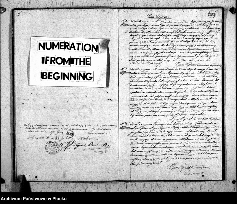 image.from.unit.number "Akta urodzeń, małżeństw i zgonów"