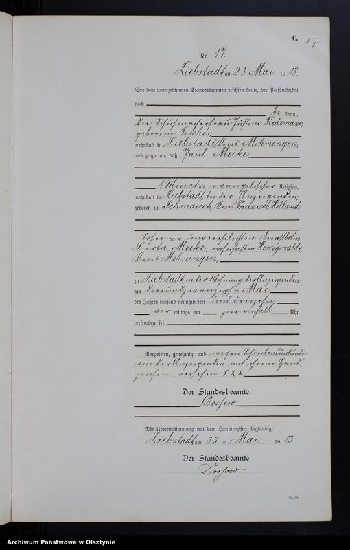 image.from.unit.number "Sterbe-Neben-Register Nr 1 - 47"
