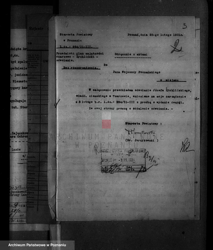 Obraz 7 z jednostki "Majętność leśna Uzarzewo powiat poznański"