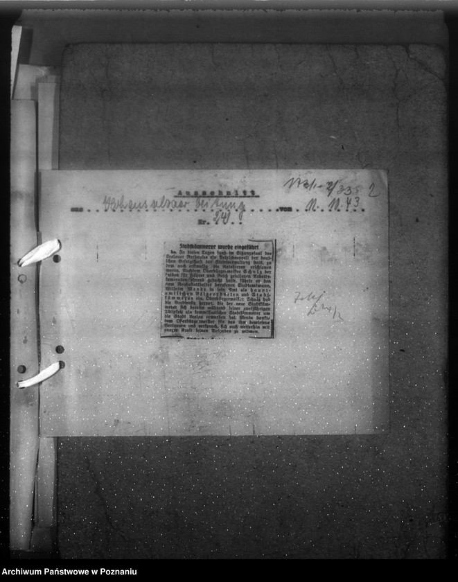 Obraz 6 z jednostki "Wycinki prasowe dotyczące Kraju Warty"