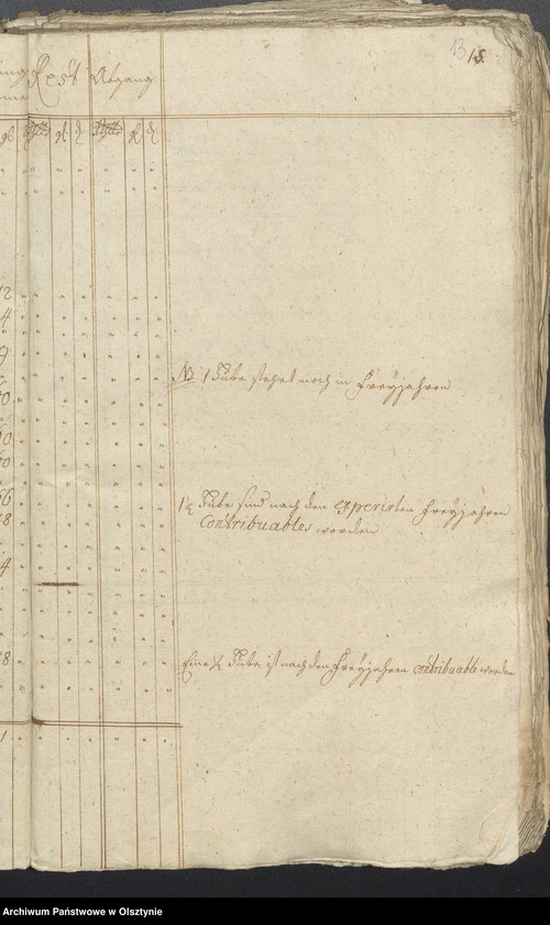 image.from.unit.number "Jahres Kirchen Rechnung der Reinschen Kirche aller Einnahme und Ausgabe"