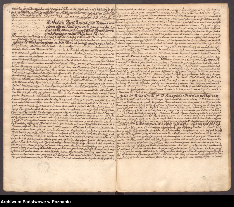 Obraz 12 z jednostki "Liber actorum officii consularis civitatis Posnaniae."