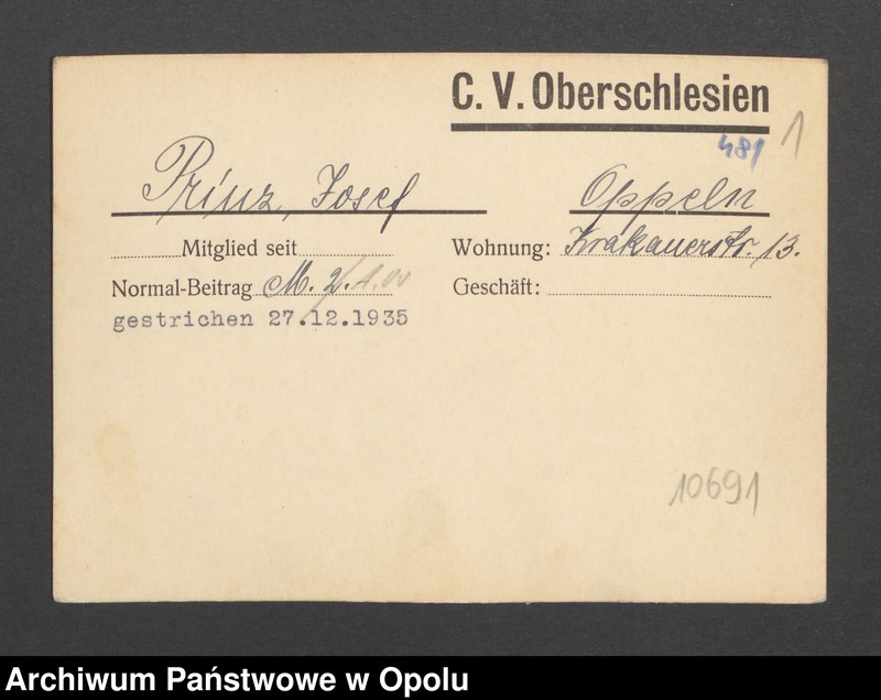 Obraz 3 z jednostki "[Prinz Josef, Oppeln]"