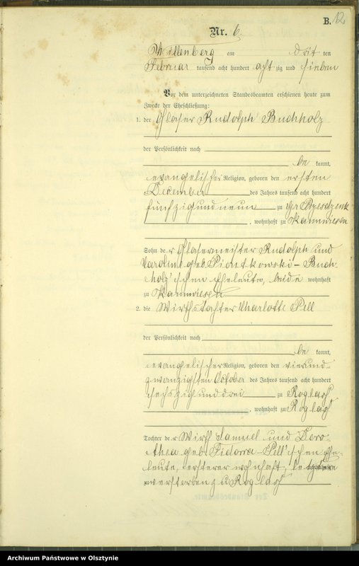 image.from.unit.number "Heiraths-Neben-Register Nr 1 - 45"