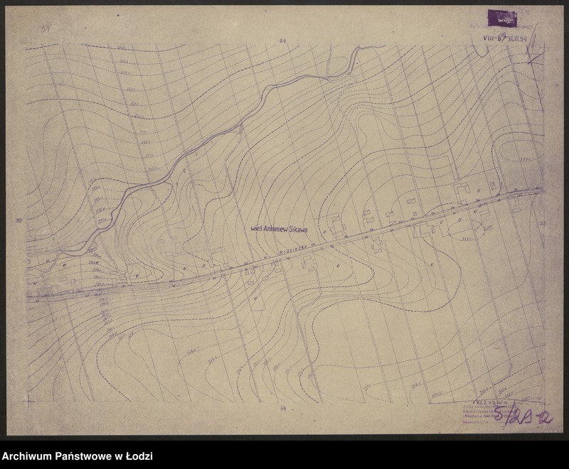 Obraz 2 z jednostki "Plan m. Łodzi 1:2000. Sekcja NO54"