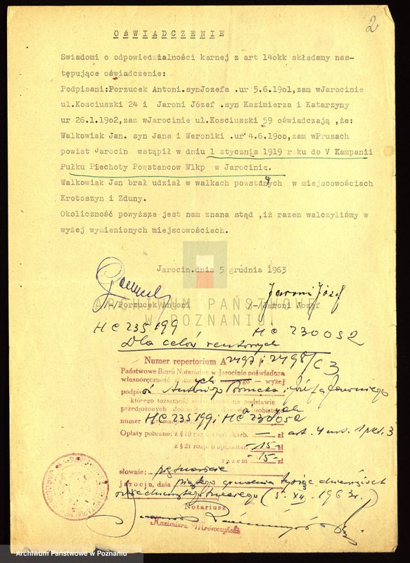 Obraz 14 z jednostki "Życiorysy powstańców wielkopolskich: W - tom ll /Walkowiak Jan - Wawrzynkowski Franciszek/."