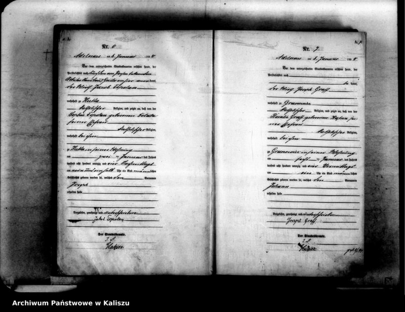 Obraz 7 z jednostki "[Księga urodzeń]"