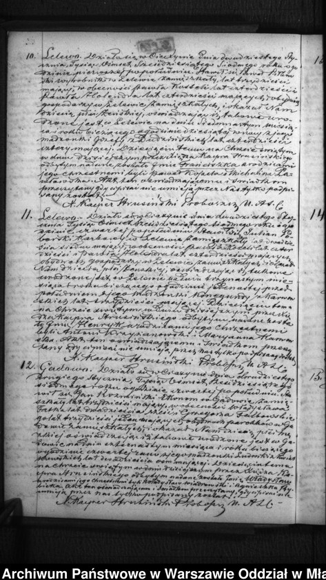 image.from.unit.number "Akta urodzeń, małżeństw, zgonów"