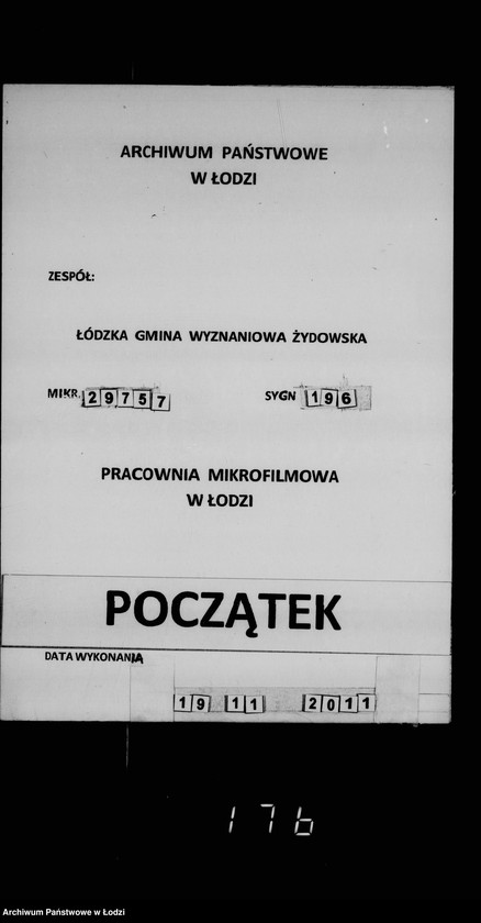 Obraz 1 z jednostki "Akta dotyczące nieetatowych duchownych"