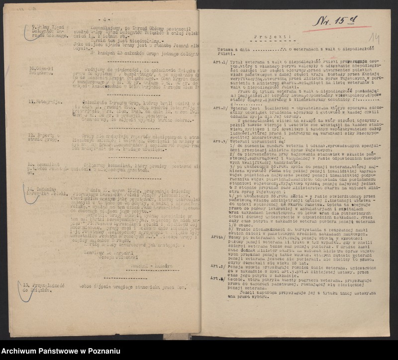 Obraz 17 z jednostki "Zbąszyń, powiat Nowy Tomyśl - komunikaty i zarządzenia Zarządu Ziem Zachodnich i Zarządu Głównego."