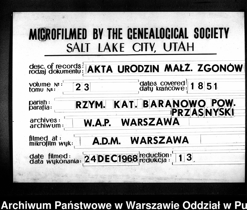 image.from.unit.number "Akta urodzeń, małżeństw i zgonów"