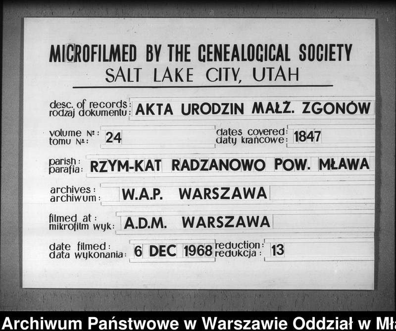 image.from.unit.number "Akta urodzeń, małżeństw i zgonów"