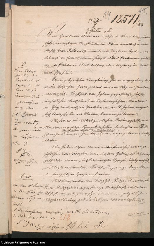 Obraz 20 z jednostki "A. betr. den polnischen Flüchtling Jean d