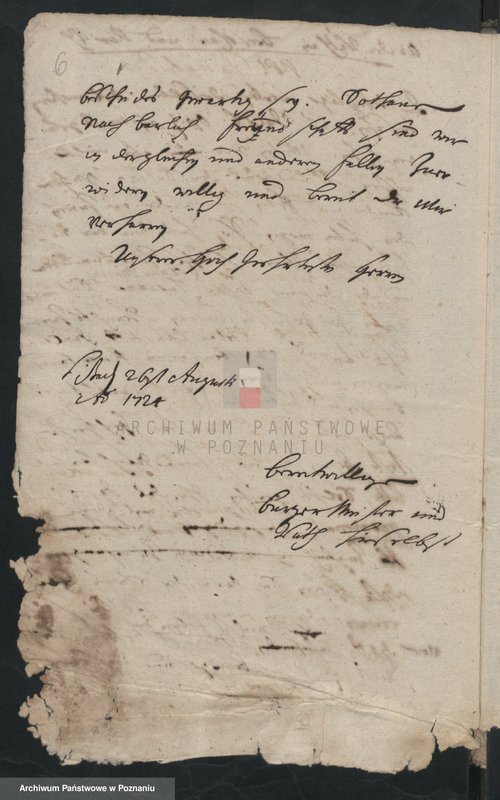 Obraz 8 z jednostki "Manuale expeditionum. Księga radziecka - korespondencja; język niemiecki, polski, łaciński"