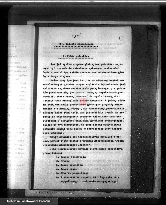 Obraz 12 z jednostki "Dodatkowy plan urządzenia gospodarstwa leśnego dla lasu majętności Grzuszyn powiat szamotulski"