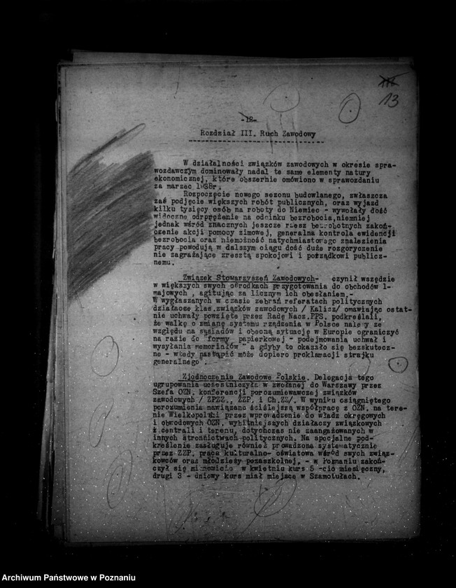 Obraz 17 z jednostki "Sprawozdania ze stanu bezpieczeństwa za miesiąc kwiecień-maj-czerwiec 1938 r."