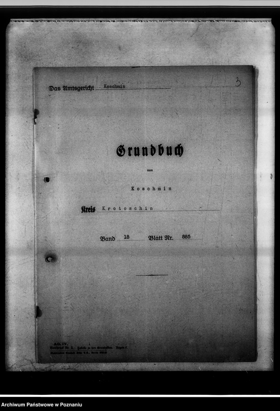 Obraz 7 z jednostki "Koschmin - Ehemalige Provinzial-Gärtnerlehranstalt Anlage-Vermögen."