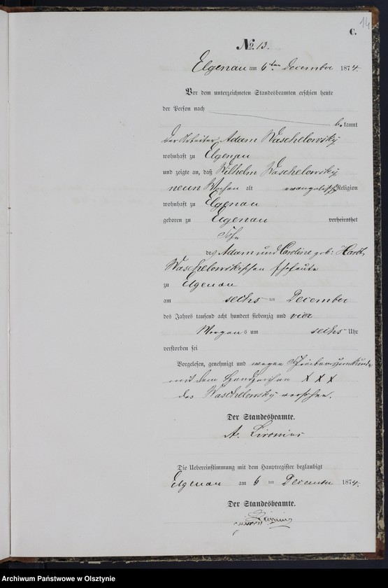 image.from.unit.number "Sterbe-Neben-Register Nr 1 - 18"